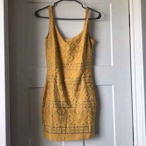 Bebe tight stud dress